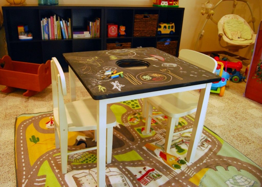 как сделать стол для ребенка