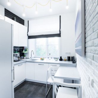 Кухня 6 кв. м. — 110 фото актуальных интерьеров для маленьких помещений и идеи по созданию уютных кухонь