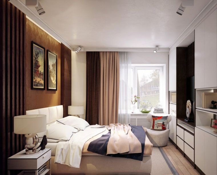 Дизайн спальни — материалы, цвета, фактуры и правила освещения. 145 фото эксклюзивного интерьера