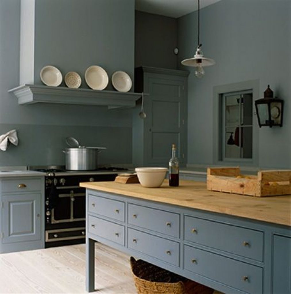 дизайн кухонь с покрашенными стенами фото