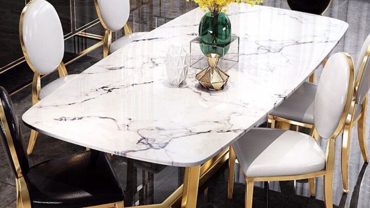 Мраморные столы: элегантность и роскошь для вашего интерьера