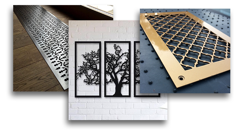 Декоративные решетки из металла для дома: стиль и функциональность