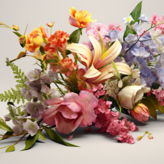Букет свежих цветов: праздник, который уносит нас в цветущий рай