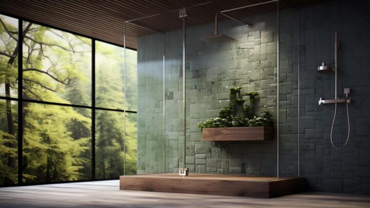 Перегородки из стекла для душа: функциональность и стиль в вашем ванной комнате