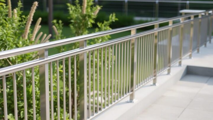 Перила и ограждения из нержавеющей стали в Омске: особенности выбора и монтажа