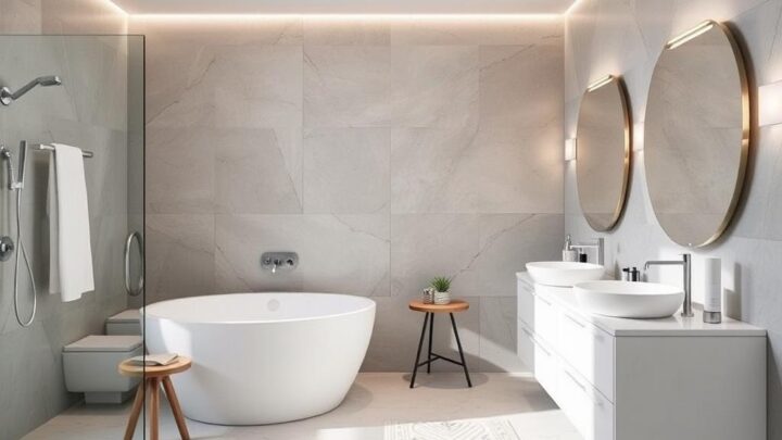 Ванная комната: современные решения и материалы для идеального дизайна
