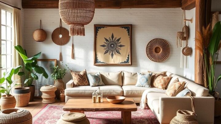 Бохо-шик: свобода и творчество в интерьере