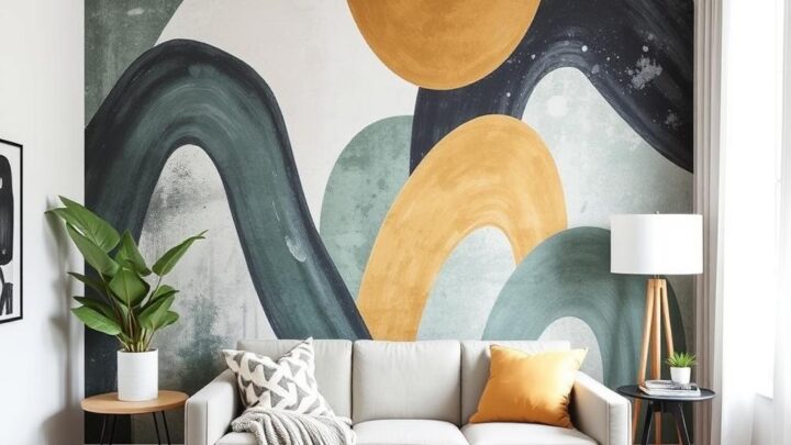 Акцентные стены: креативные идеи и техники исполнения