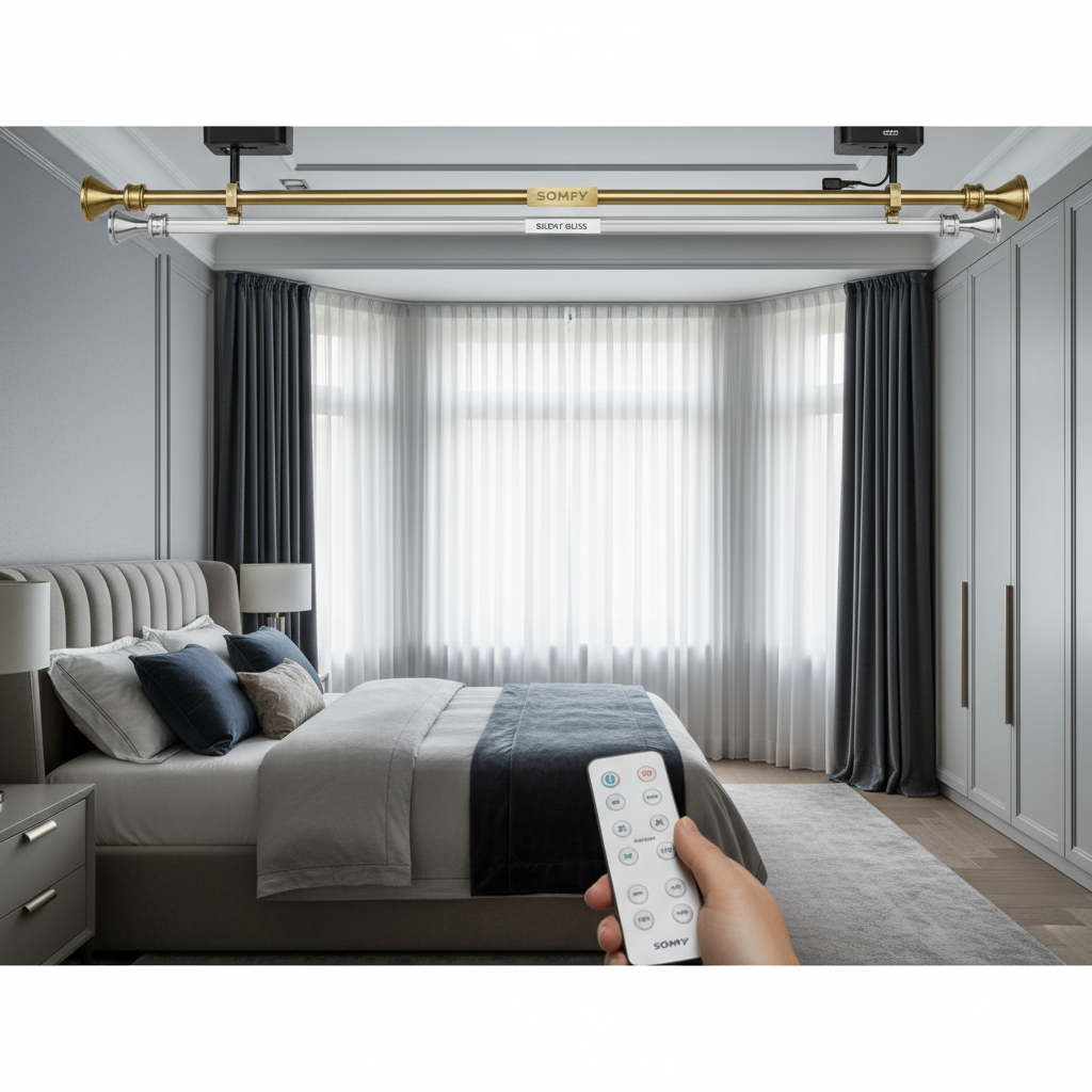 Балкон и лоджия со шторами плиссе и электрокарнизом: уют и функциональность в небольших пространствах