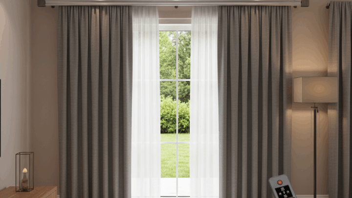 Балкон и лоджия со шторами плиссе и электрокарнизом: уют и функциональность в небольших пространствах