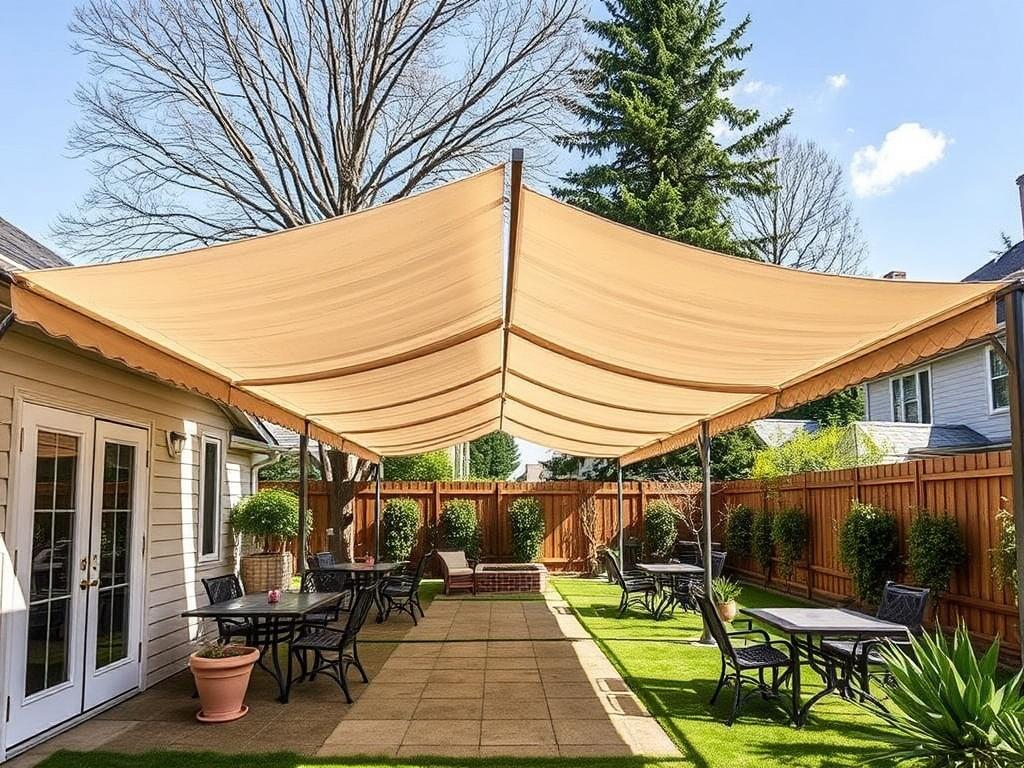 Навесы для участка: как выбрать, построить и сделать красиво